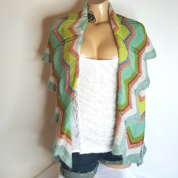 rosie neim Sweaters - Rosie Neim multicolor waterfall cardigan XS/S
